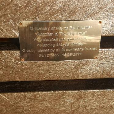 Mpumalanga, PILGRIM'S REST district, Kruger National Park, Orpen Dam, Memorial plaques