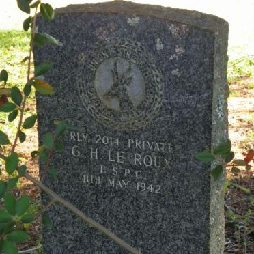 ROUX G.H., le -1942