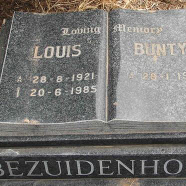 BEZUIDENHOUT Louis 1921-1985 &amp; Bunty 1929-