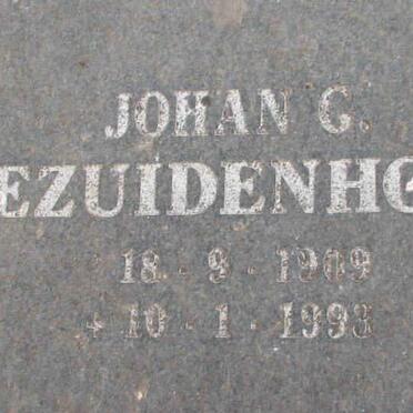 BEZUIDENHOUT Johan G. 1909-1993
