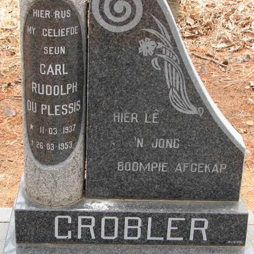 GROBLER Carl Rudolph Du Plessis 1937-1953