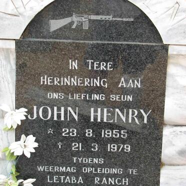 HENRY John 1955-1979