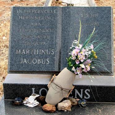 LOURENS Marthinus Jacobus 1919-1990