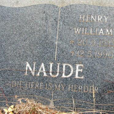 NAUDÉ Henry William 1933-1990