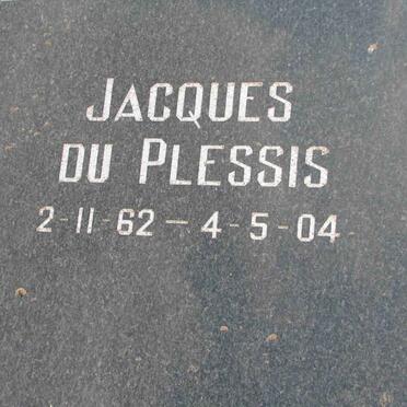PLESSIS Jacques, du 1962-2004