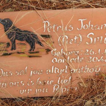 SMITH Petrus Johannes 1945-1999