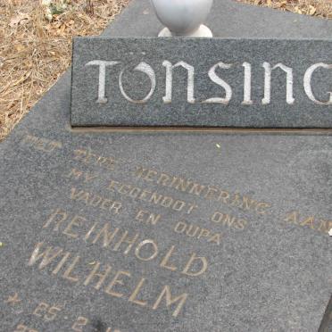 TÖNSING Reinhold Wilhelm ??-??