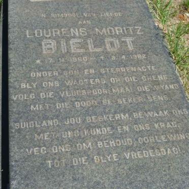 BIELDT Lourens Moritz 1960-1982