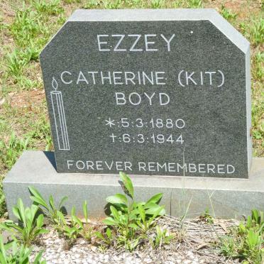 EZZEY Catherine Boyd 1880-1944