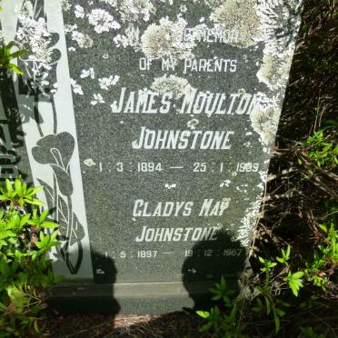 JOHNSTONE James Moulton 1894-1959 &amp; Gladys May 1897-1967