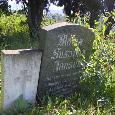 JANSEN Maria Susanna 1912-1998 _1