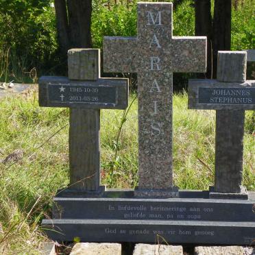 MARAIS Johannes Stephanus 1945-2011