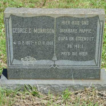 MORRISON George C. 1907-1968
