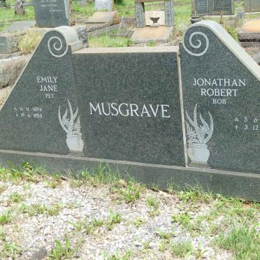 MUSGRAVE Jonathan robert 1880-1952 &amp; Emily Jane 1894-1950