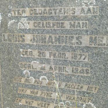 NEL Louis Johannes 1877-1946