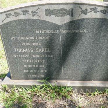 OPPERMAN Thomas Sarel 1922-1971
