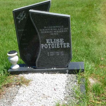 POTGIETER Elise 1941-1997