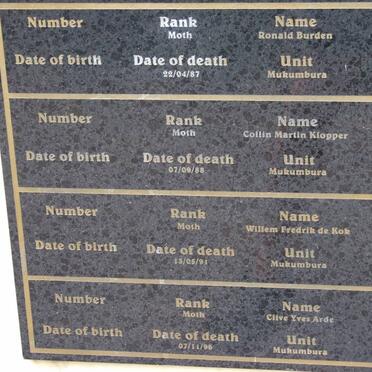 BURDEN :: KLOPPER :: DE KOK :: ARDE