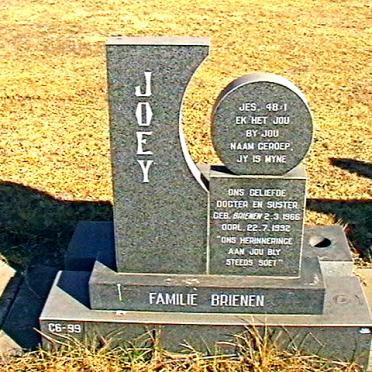 BRIENEN Joey 1966-1992