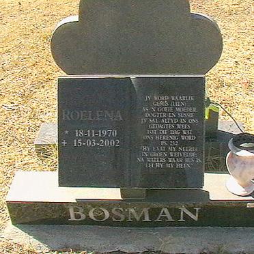 BOSMAN Roelena 1970-2002