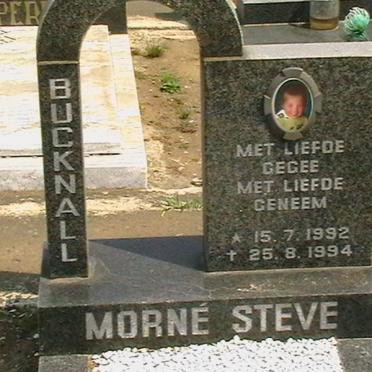BUCKNALL Morné Steve 1992-1994