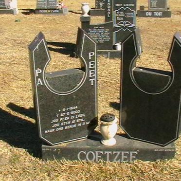 COETZEE Peet 1944-2000