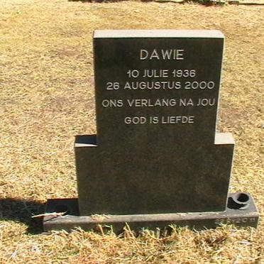 DIRKS Dawie 1936-2000