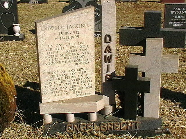 ENGELBRECHT Dawid Jacobus 1942-1999