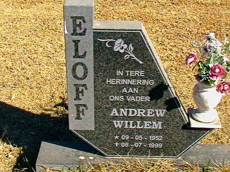 ELOFF Andrew Willem 1952-1999