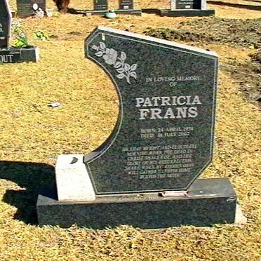 FRANS Patricia 1954-2007