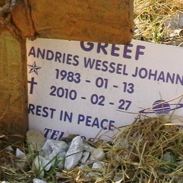 GREEF Andries Wessel Johannes 1983-2010