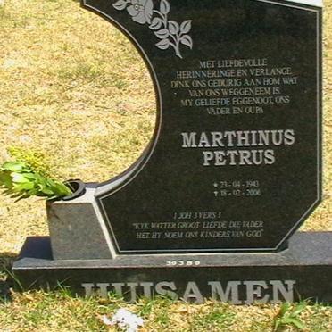 HUISAMEN Marthinus Petrus 1943-2006