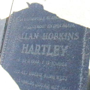 HARTLEY Allan Hopkins 1943-1986