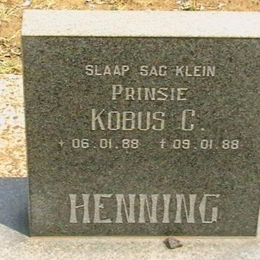 HENNING Kobus C. 1988-1988