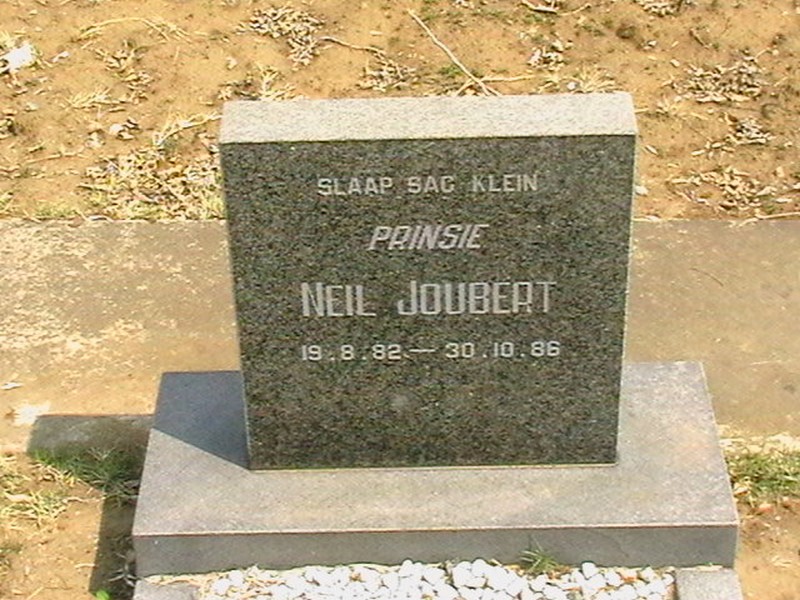 JOUBERT Neil 1982-1986