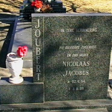 JOUBERT Nicolaas Jacobus 1954-1989