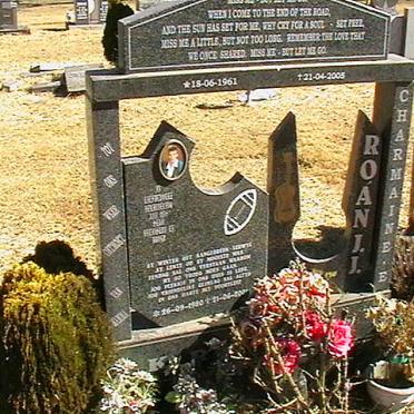 KRÜGER Charmaine 1961-2005 :: KRÜGER Roàn J.J.1980-2001