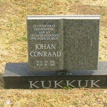 KUKKUK Johan Conraad 1968-2003
