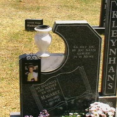 KLEYNHANS Magaret 1956-2005