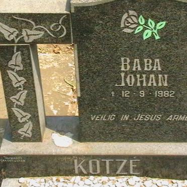 KOTZÉ Baba Johan 1982-1982
