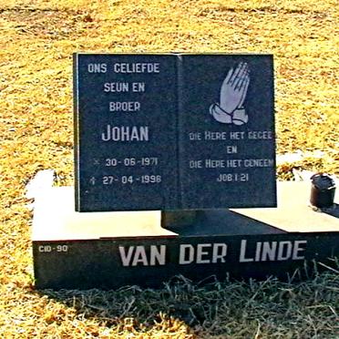 LINDE Johan, van der 1971-1998