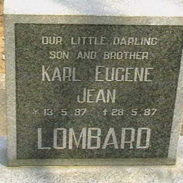 LOMBARD Karl Eugene Jean 1987-1987