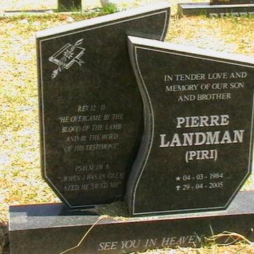 LANDMAN Pierre 1984-2005