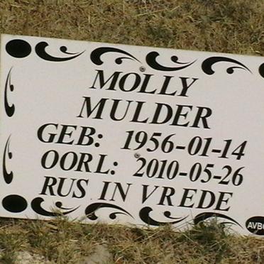 MULDER Molly 1956-2010