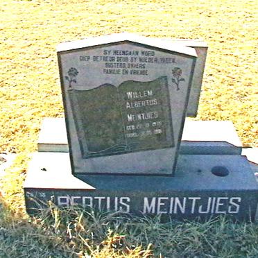 MEINTJIES Willem Albertus 1935-1991