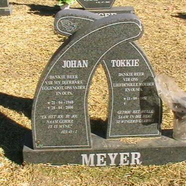 MEYER Johan 1948-2000 &amp; Tokkie 1951-