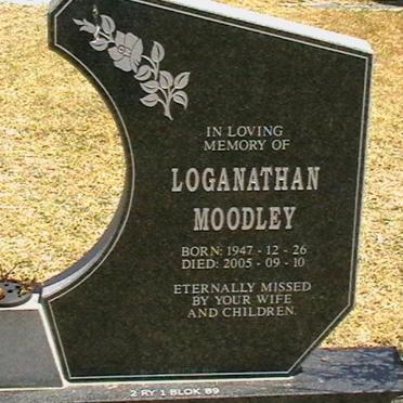 MOODLEY Loganathan 1947-2005