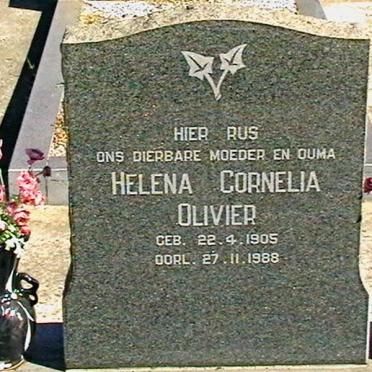 OLIVIER Helena Cornelia 1905-1988