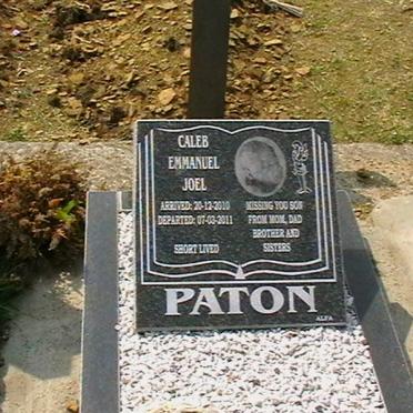 PATON Caleb Emmanuel Joel 2010-2011