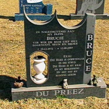 PREEZ Bruce, du 1972-2007